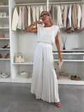 Lyralynn | Women’s Sleeveless Two Piece Set with Wide-Leg