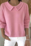 Lysandra | Women's Collared Long Sleeve Sweater