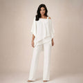 Lysandra | Women’s Off Shoulder Set with Asymmetric Design
