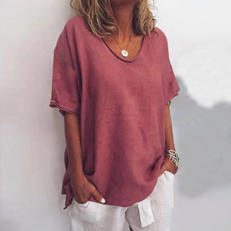 Kathleen | Women’s Comfortable Loose Blouse with Relaxed Fit