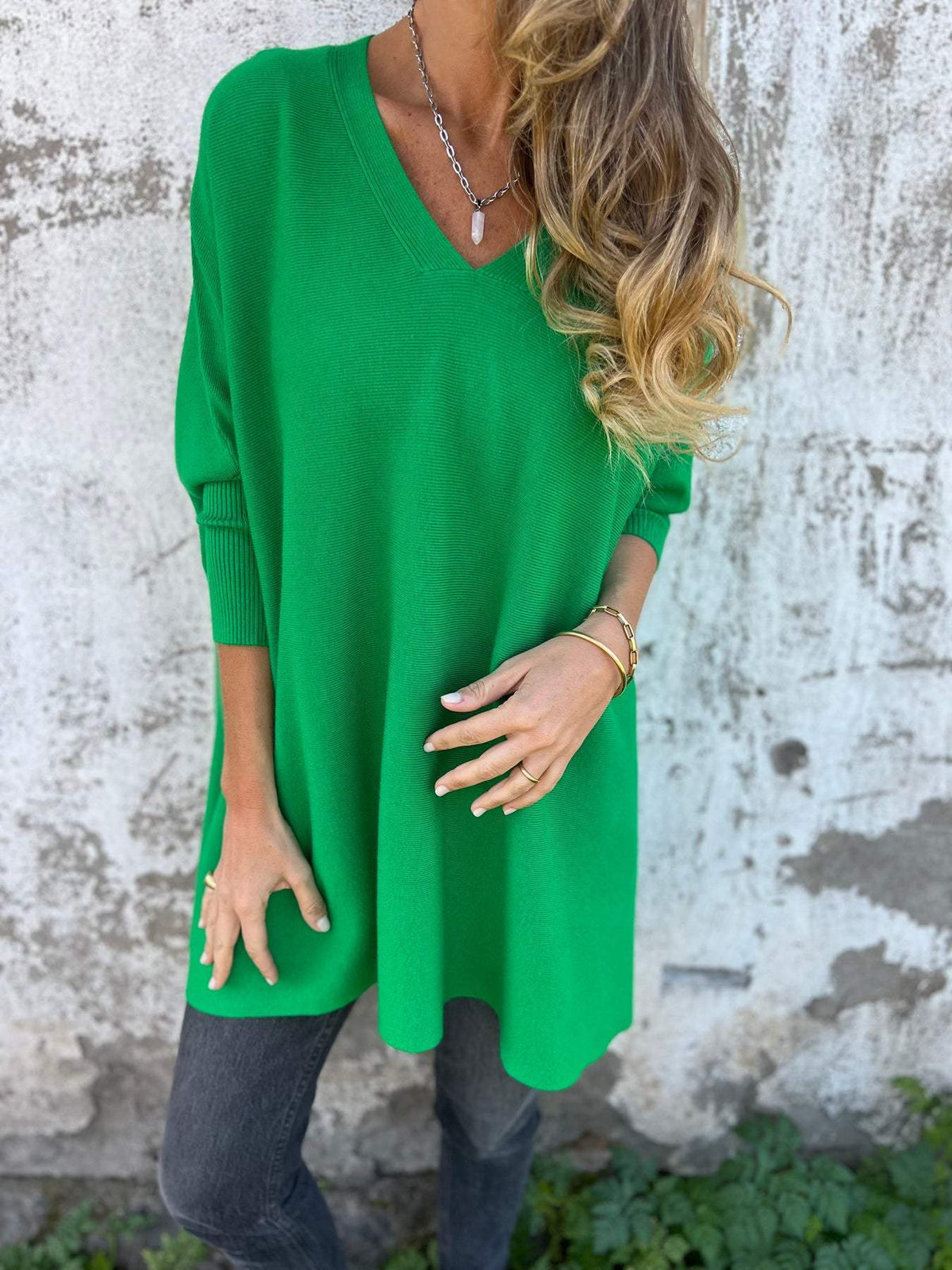 Maeve | Women’s Oversized Top with V-Neck
