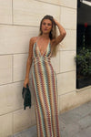 Charlotte | Women’s Boho Crochet Tunic Dress with Comfort