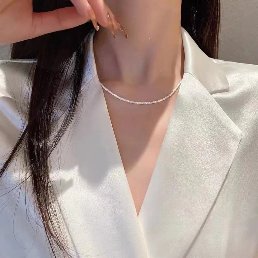 Jaliyah | Women’s Layered Necklace with Sparkle