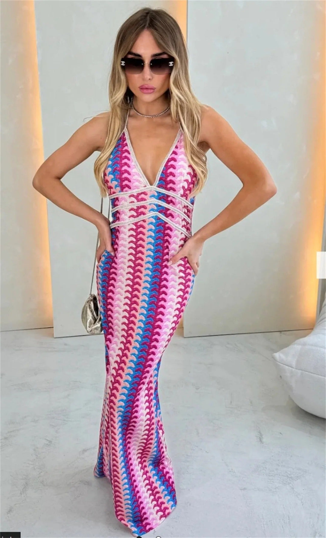 Charlotte | Boho Crochet Beach Tunic Dress