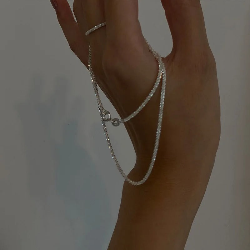 Jaliyah | Women’s Layered Necklace with Sparkle