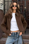 Women's Zipper Collar Jacket