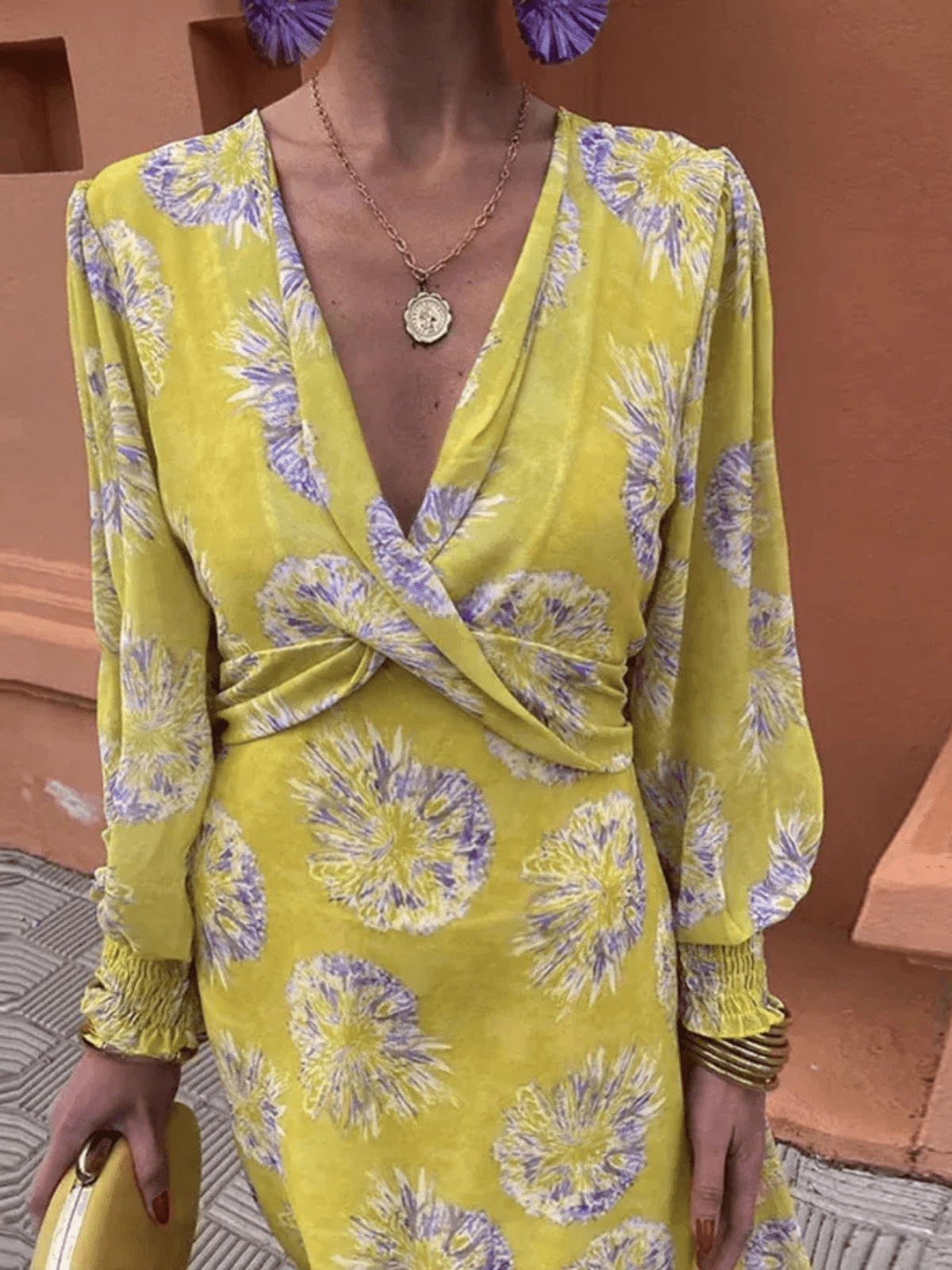 Marisella | Women’s Summer Floral Dress with Breathable Drape