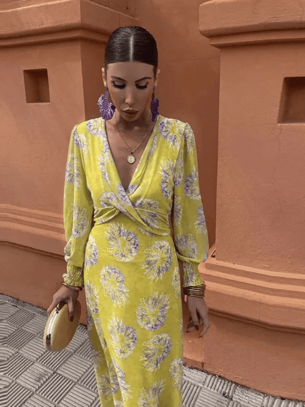 Marisella | Women’s Summer Floral Dress with Breathable Drape