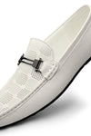 Ethan Brown | Patterned Slip-On Loafers For Men