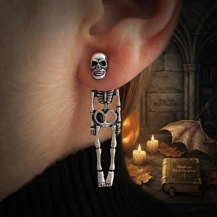 Miss Spooky | Skeleton Halloween Earrings For Women