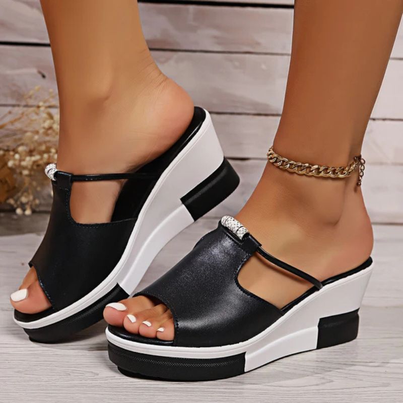 Morgana | Women’s Platform Sandals with Cushioned Footbed