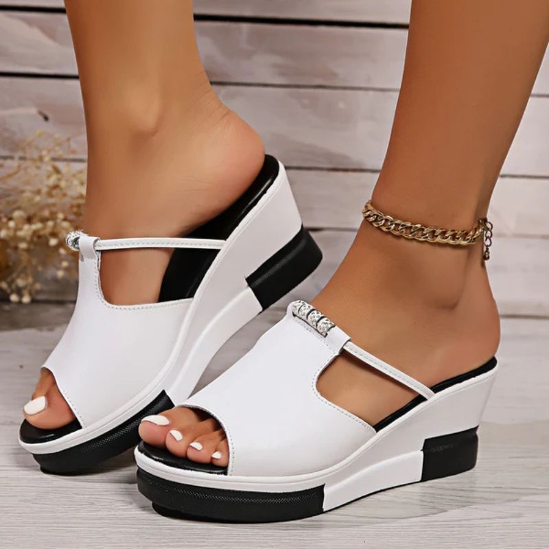 Morgana | Women’s Platform Sandals with Cushioned Footbed