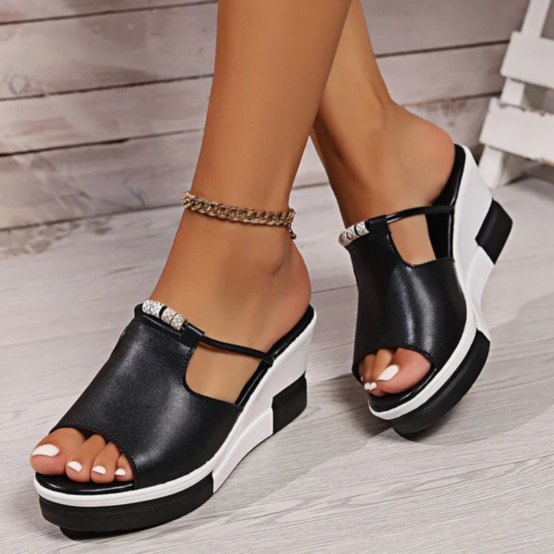 Morgana | Women’s Platform Sandals with Cushioned Footbed
