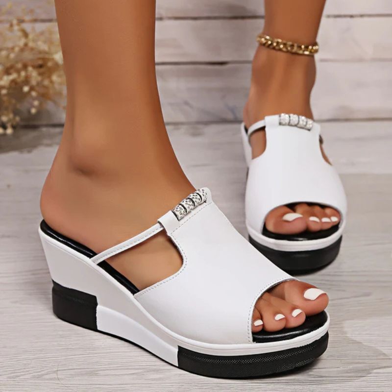 Morgana | Women’s Platform Sandals with Cushioned Footbed