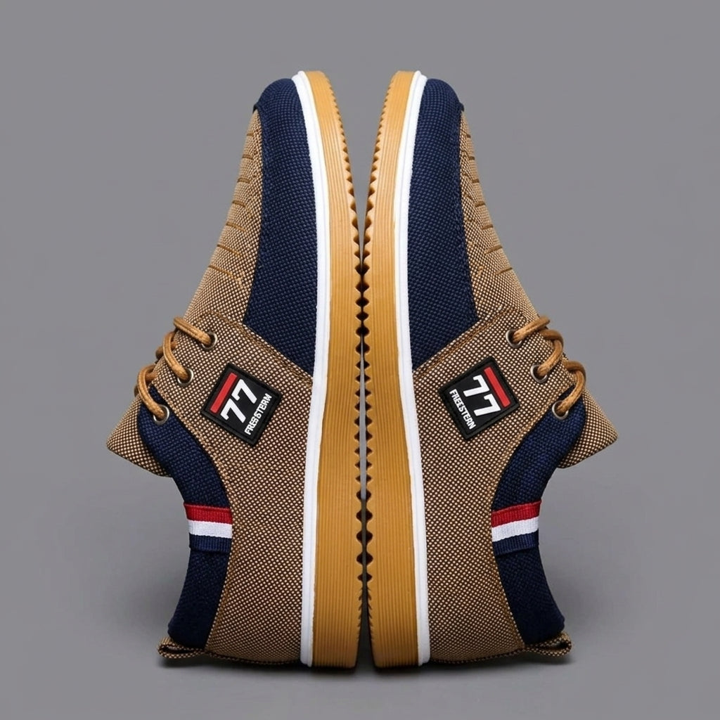 Alexander Doherty | Premium Canvas Lace-Up Shoes For Men
