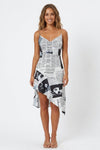 Niamh Bellamy | Strapless Asymmetric Mini Dress For Women