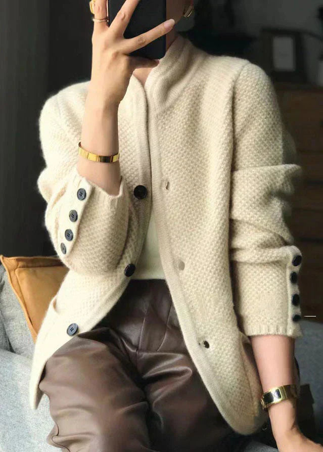 Niamh | Women’s Button Front Cardigan with Long Sleeve