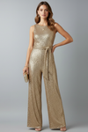 Odessa | Women's Sequin Sleeveless Jumpsuit