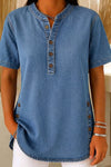 Odette | Women's Relaxed Fit Short Sleeve Blouse