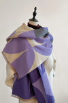 Odette | Women's Reversible Geometric Print Scarf