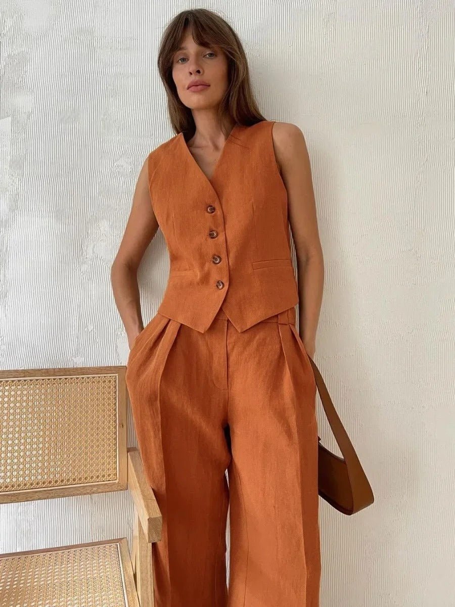 Omi | Women’s Effortless Two-Piece Set with Flattering Silhouette
