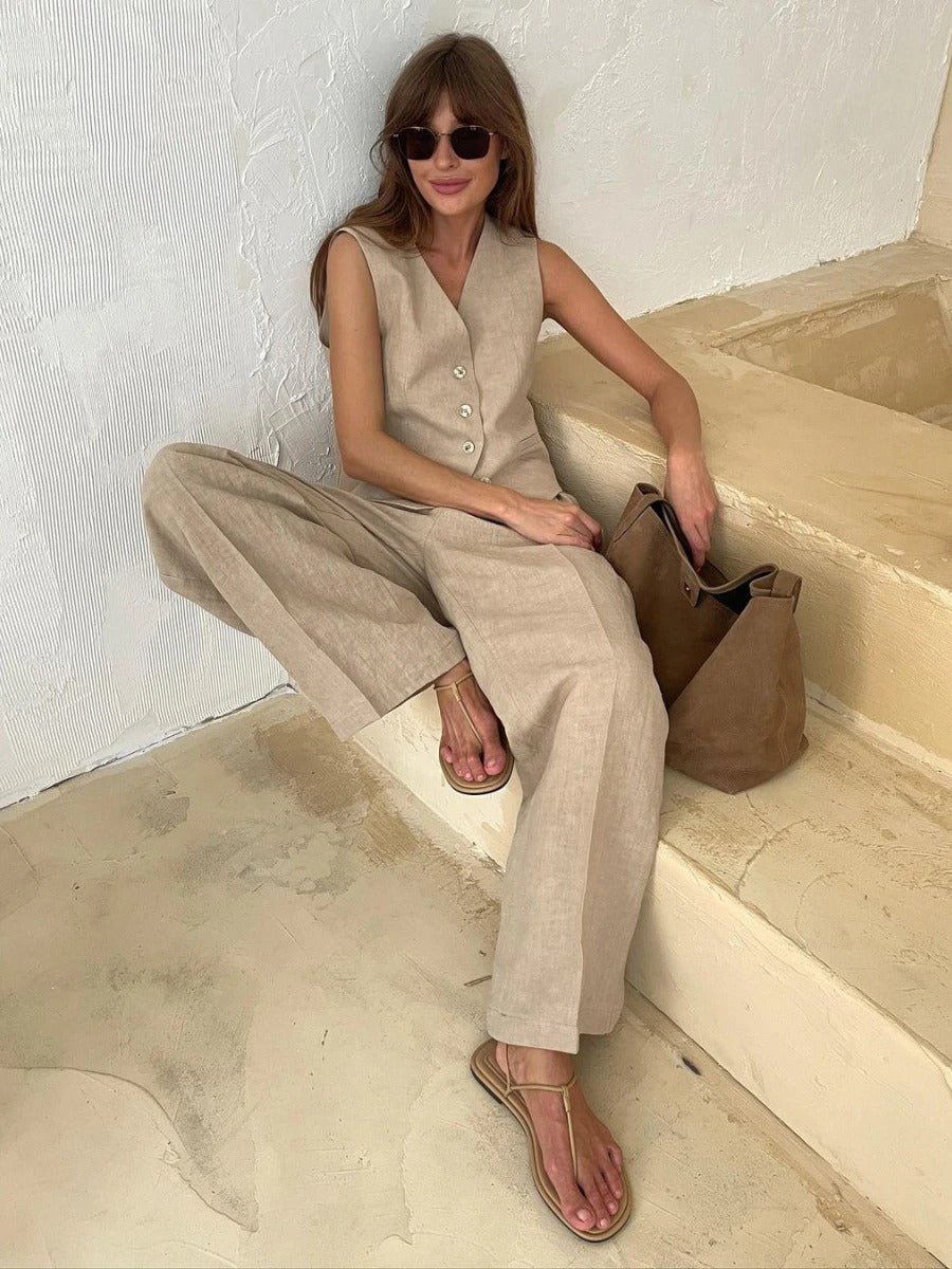 Omi | Women’s Effortless Two-Piece Set with Flattering Silhouette