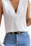 Ophelia | Women's Sleeveless Round Neck Top