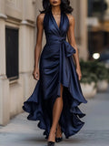 Ottavia | Women’s Wrap Maxi Dress with Tie