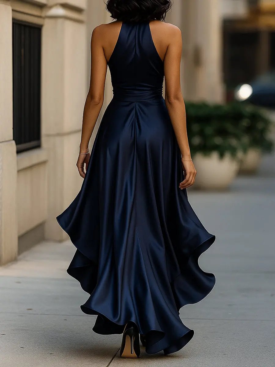 Ottavia | Women’s Wrap Maxi Dress with Tie