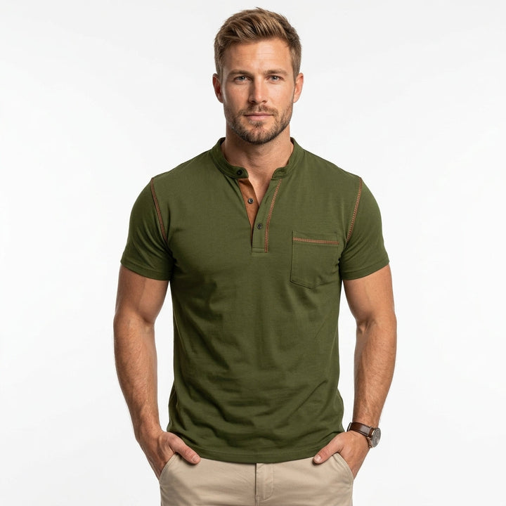 Owen Fitzgerald | Classic Cotton Polo Shirt For Men