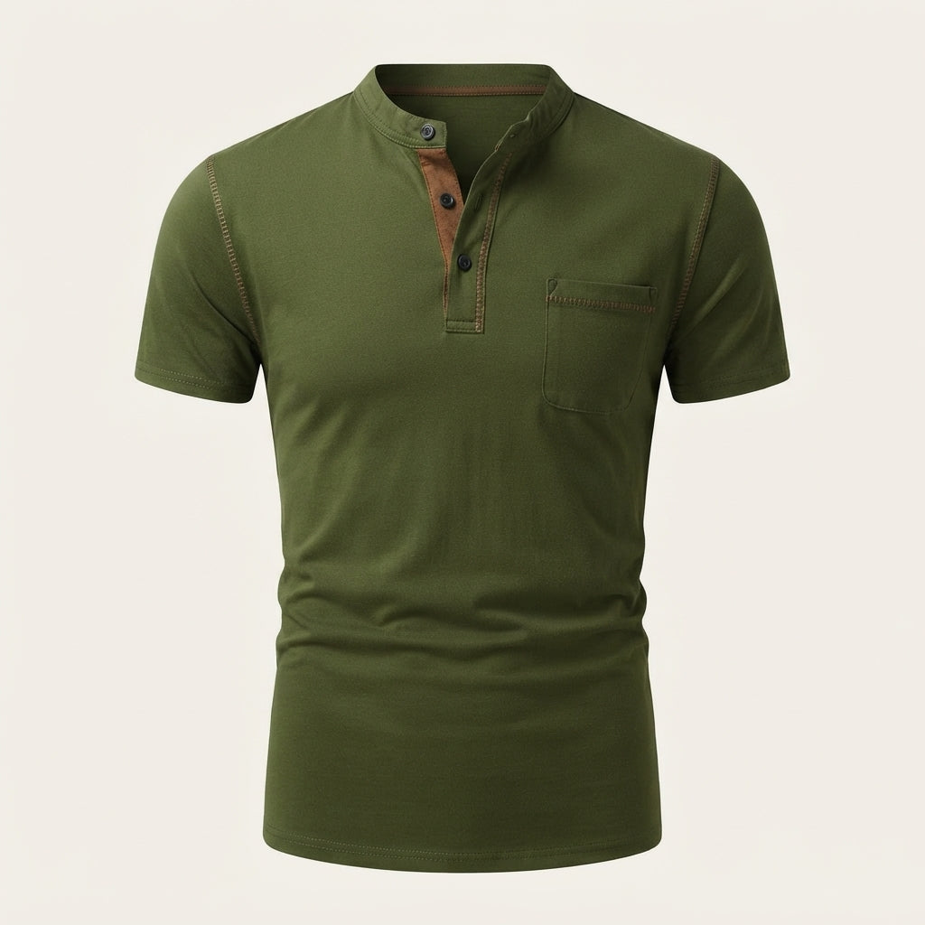 Owen Fitzgerald | Classic Cotton Polo Shirt For Men