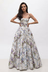 Phoebe Hughes | Floral Print Maxi Dress For Women