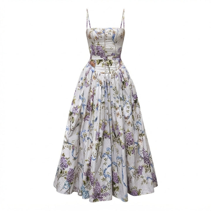 Phoebe Hughes | Floral Print Maxi Dress For Women