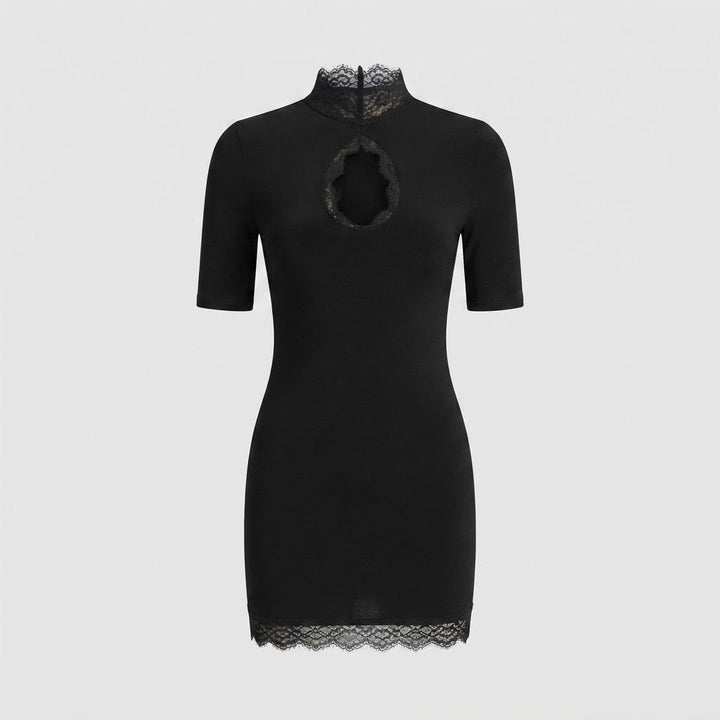 Phoebe Walker | Lace Cut-Out Mini Dress For Women
