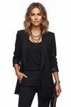 Piper Nolan | Chic Notched Collar Blazer For Women