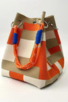 Primrose | Women's Bucket Drawstring Statement Bag
