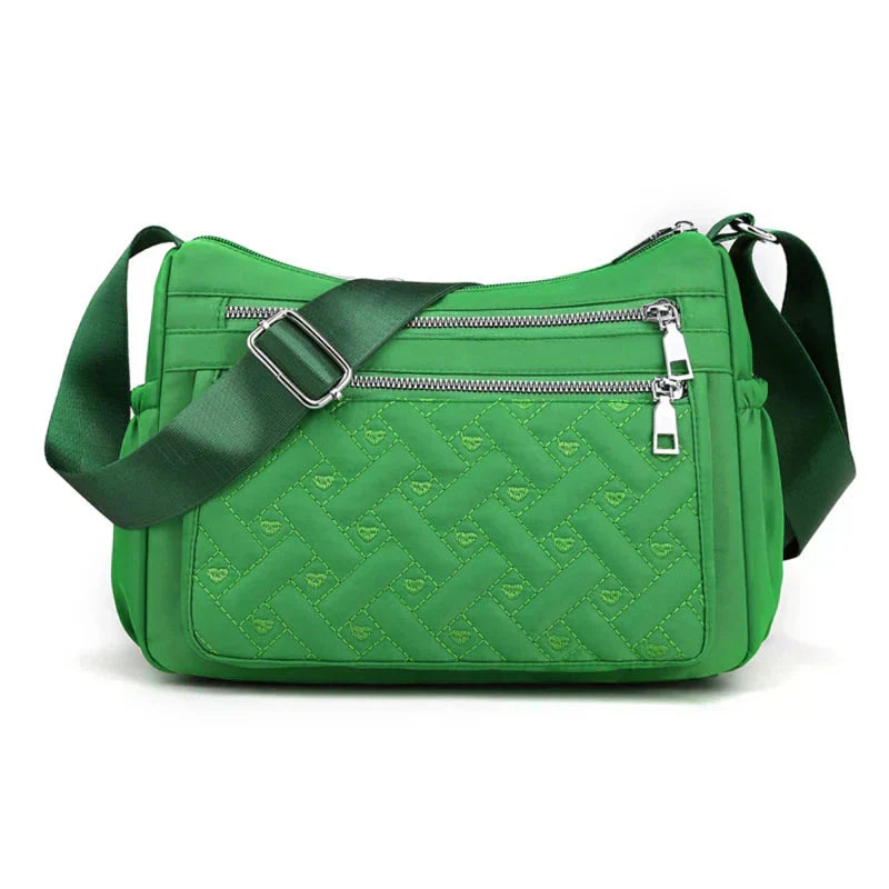 Novara | Women’s Nylon Shoulder Bag with Water-Resistant Coating