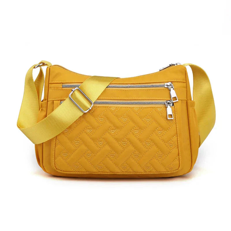 Novara | Women’s Nylon Shoulder Bag with Water-Resistant Coating