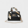 Alvhild | Women’s Elegant Handbag with Scarf Accent