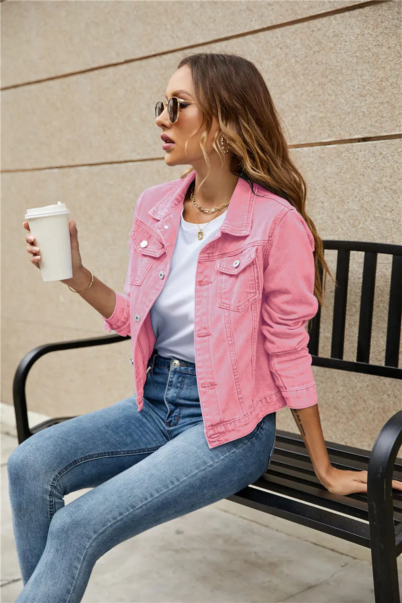 Quinlan | Women’s Fitted Jacket with Cropped Length