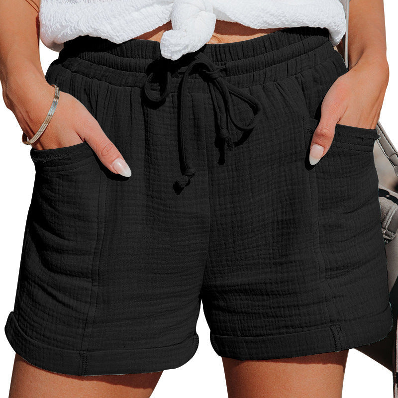 Susan | Women’s Susan Shorts with Elastic Waist
