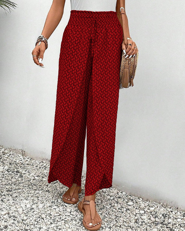 Vera | Women’s Wide-Leg Trousers with Draped Silhouette