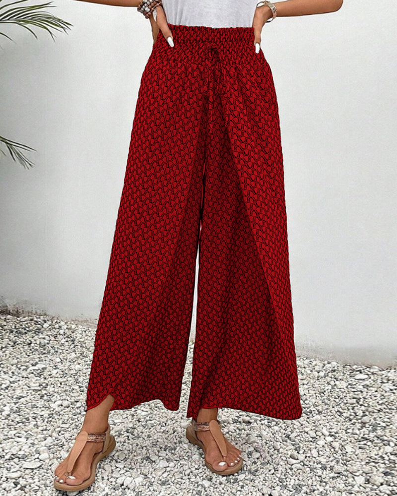 Vera | Women’s Wide-Leg Trousers with Draped Silhouette