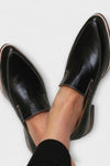 Rhiannon | Women's Black Slip-On Loafers