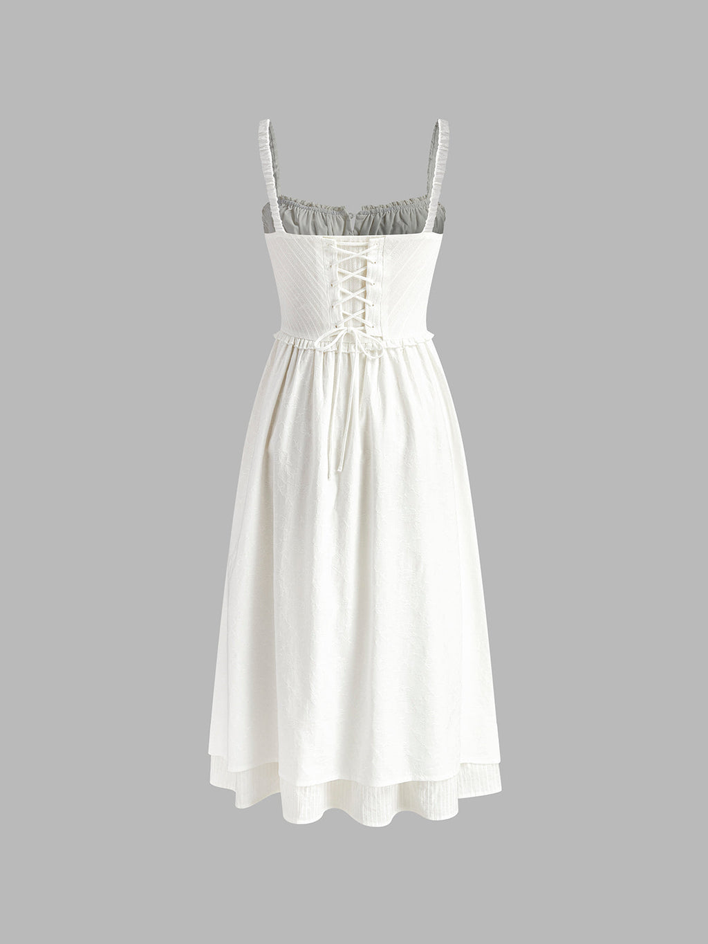 Isla | Women’s Isla Midi Dress with Ruffle Hem