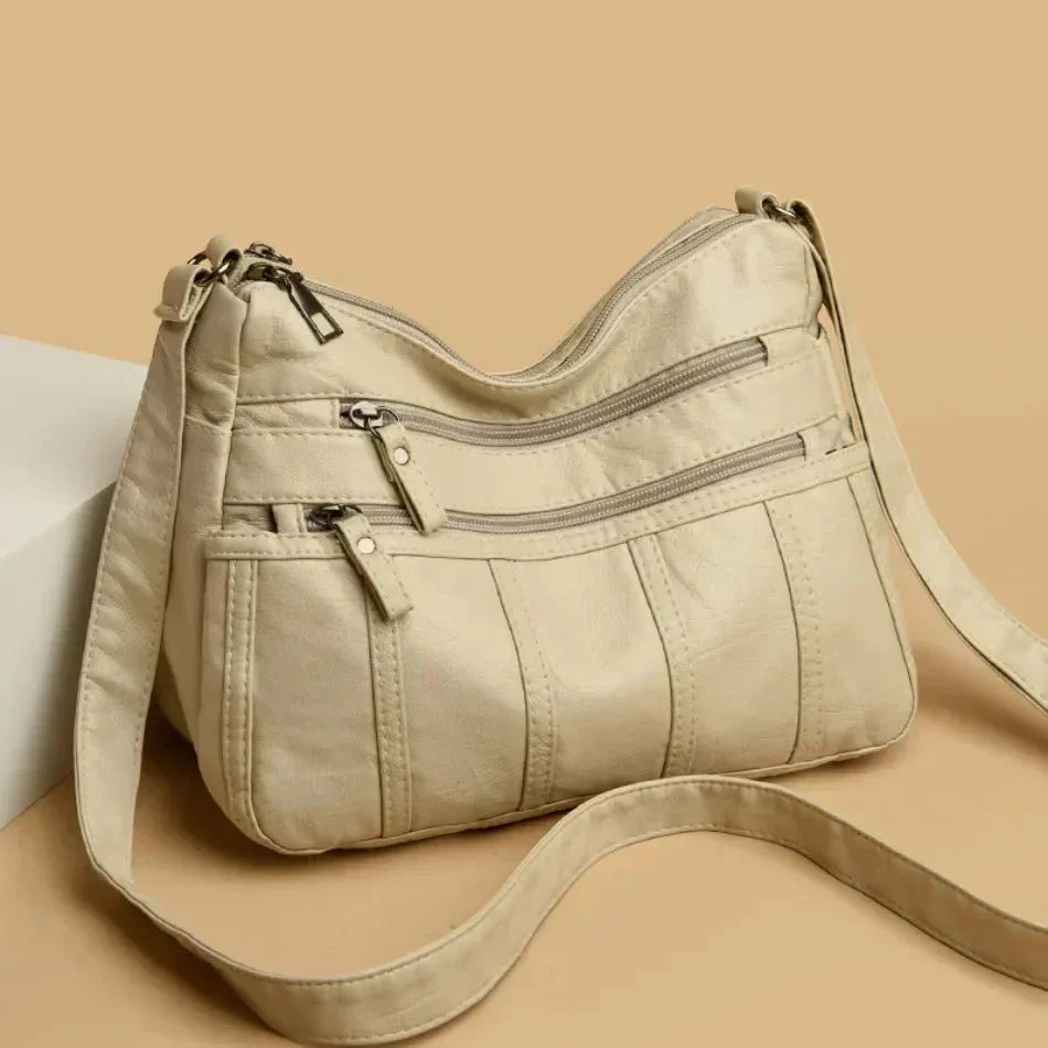 Nina | Women’s Structured Shoulder Bag with Adjustable Strap