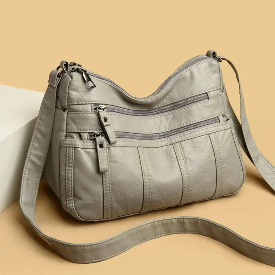 Nina | Women’s Structured Shoulder Bag with Adjustable Strap