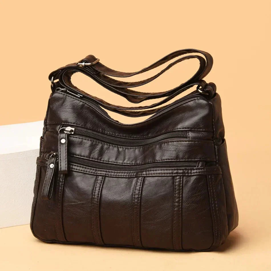 Nina | Women’s Structured Shoulder Bag with Adjustable Strap