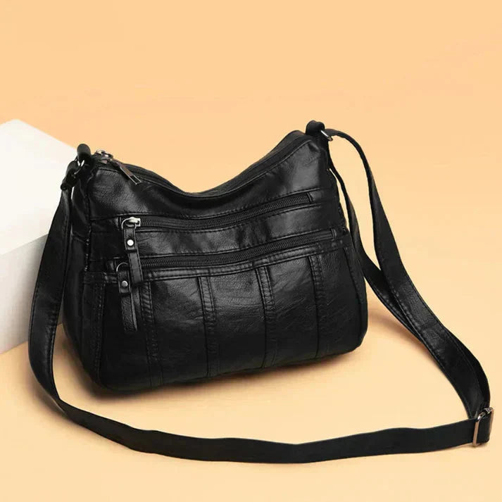 Nina | Women’s Structured Shoulder Bag with Adjustable Strap