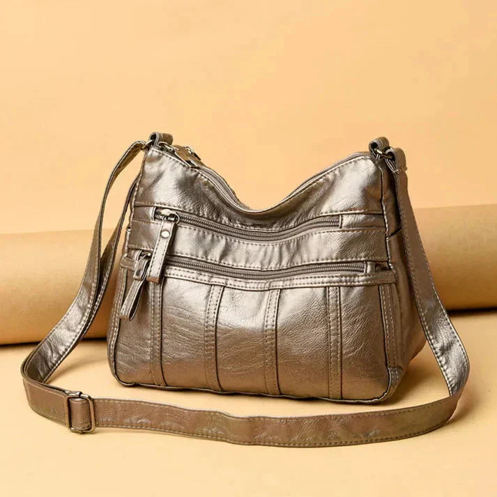 Nina | Women’s Structured Shoulder Bag with Adjustable Strap